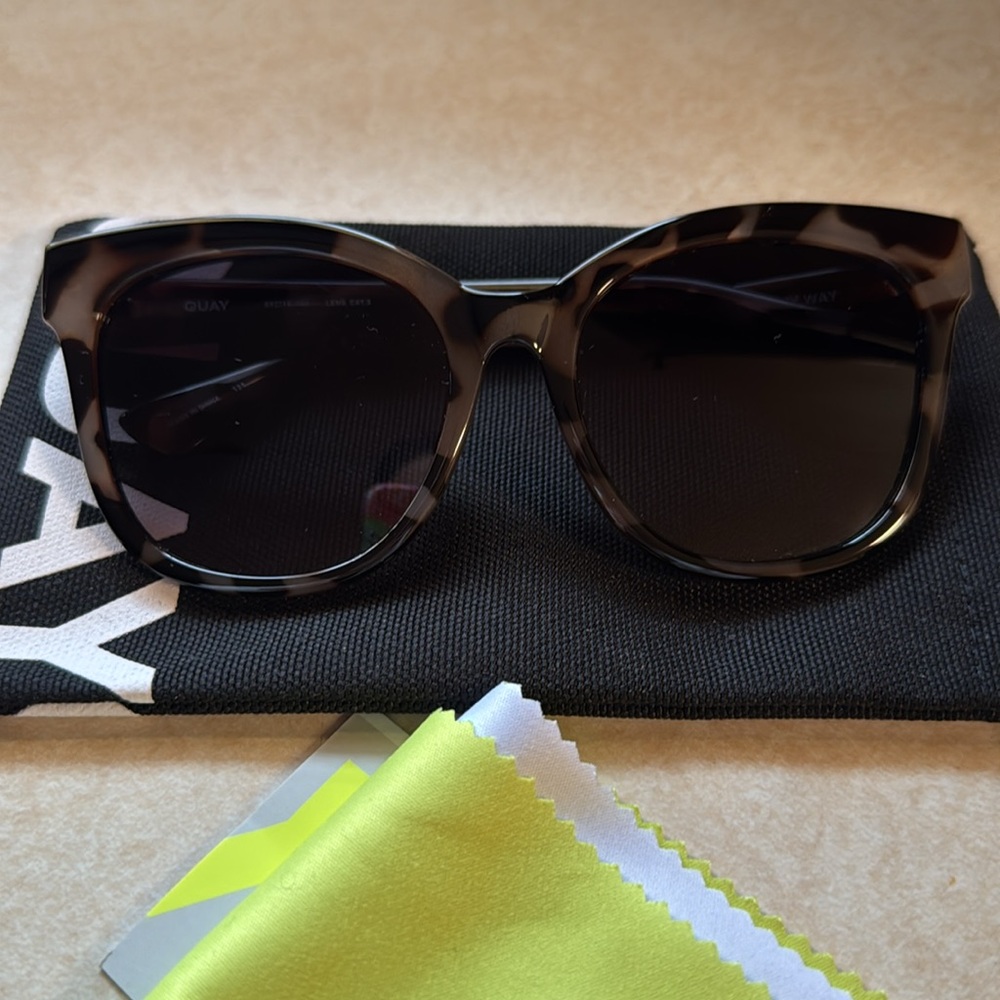 Quay Australia Tortoise Shell Sunglasses